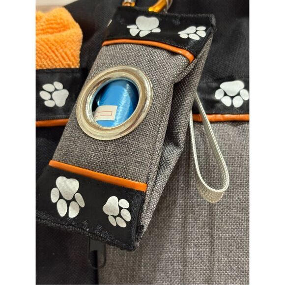 SIMPLE - EUC Pet Travel Essentials/Travel Bag, Water Bottle, Poop Caddy & Towel - Picture 4 of 14